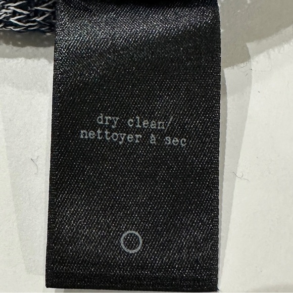 Rag & Bone Skye Linen Pullover In Navy - Picture 8 of 8